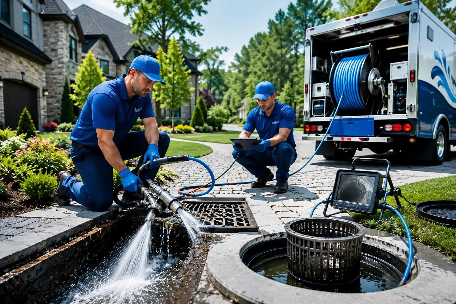 Local outdoor drain cleaning professionals in Hudson, ME